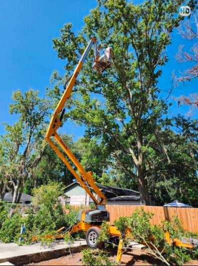 Boom Lift in Action