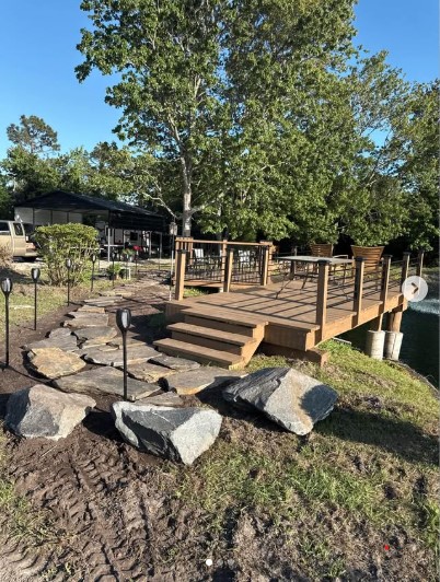Boardman Lawncare hardscape project