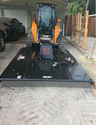 Skid Steer Bush Hog Attachment